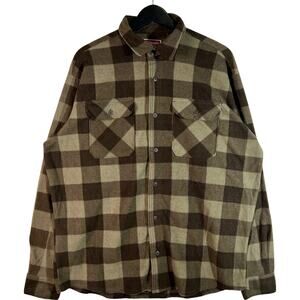 Wrangler Fleece lined Plaid Flannel